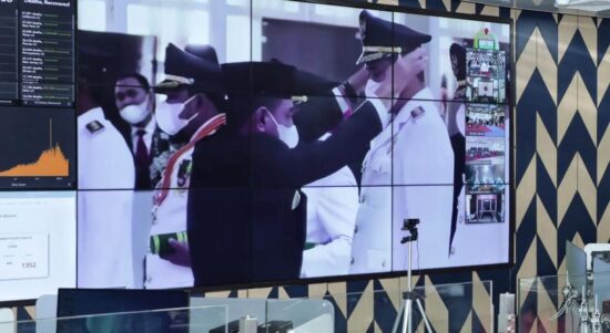 Sekda Ikuti Pelantikan Walikota Medan Sekda Ikuti Pelantikan Walikota Medan dan Wakil Walikota Medan secara Virtual