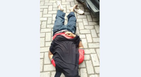 Safii Perangin-angin Terjatuh dan Tewas di Halaman Bank BRI Deli Tua
