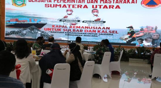 Charity Lunch Bersama Pemerintah & Masyarakat Sumut Galang Dana Korban Bencana Sulbar dan Kalsel