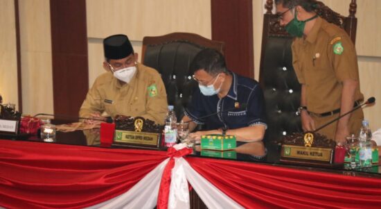 DPRD Gelar Rapat Paripurna Pengusulan Pengesahan Pengangkatan Walikota & Wakil Walikota Medan
