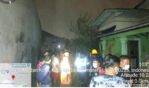 Kebakaran 2 Rumah Semipermanen di Medan Tewaskan 1 Orang