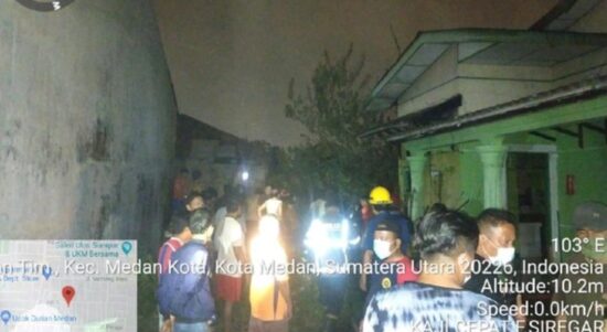 Kebakaran 2 Rumah Semipermanen di Medan Tewaskan 1 Orang