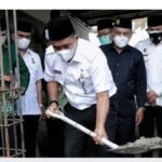 Wakil Walikota Medan Meletakan Batu Pertama Pembangunan Masjid Taqwa