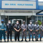 Bea Cukai Kuala Tanjung Terima Kunjungan Danlanal Tanjungbalai Asahan