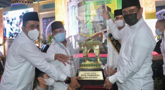 Walikota Tutup MTQN ke-54, Medan Barat Raih Juara Umum