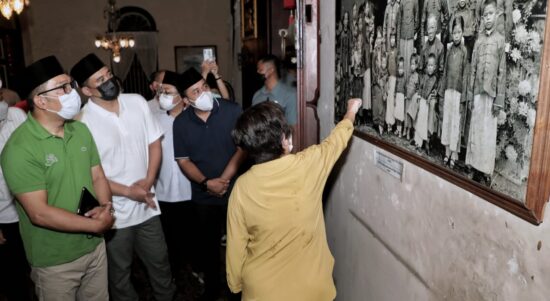 Walikota Medan Kenalkan Kawasan Kesawan City Walk dengan Gubernur Jawa Barat