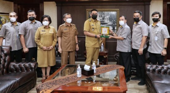 Walikota Medan Menerima Audensi