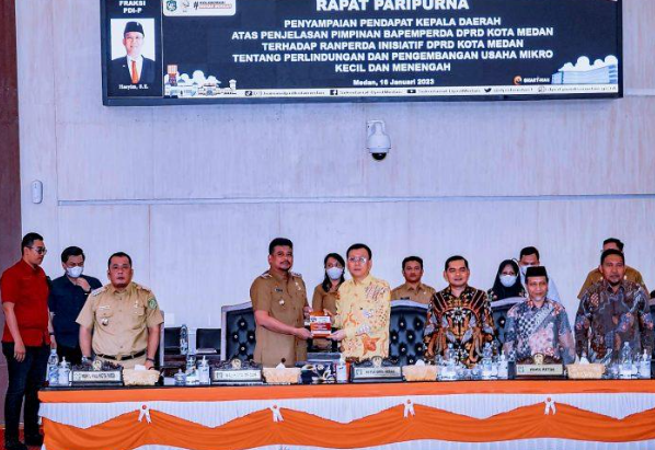 DPRD Medan Gelar Paripurna Ranperda Inisiatif Soal Perlindungan UMKM