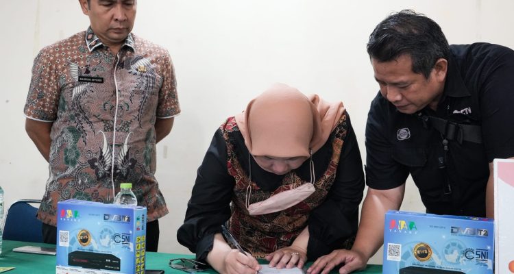 Kecamatan Medan Labuhan dapat Bantuan 3.911 Set Top Box