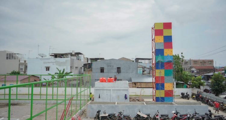 Revitalisasi Lapangan Gajah Mada Masuki Tahap Finishing