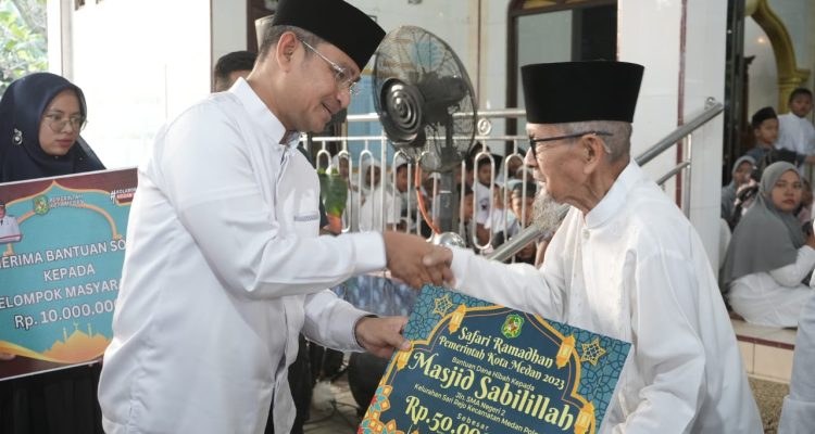 Pemko Medan Terus Galakkan Program Masjid Madiri