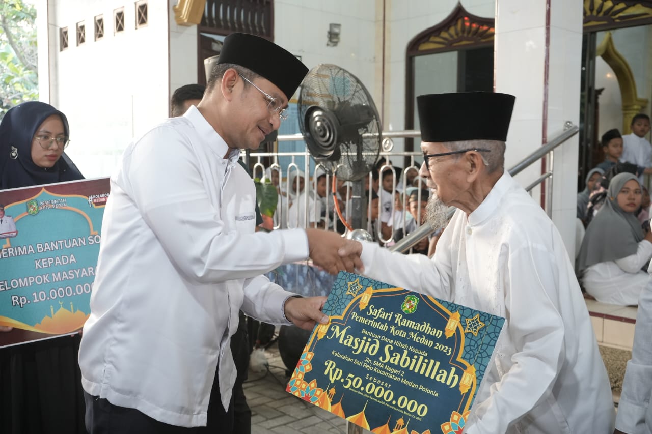 Pemko Medan Terus Galakkan Program Masjid Madiri