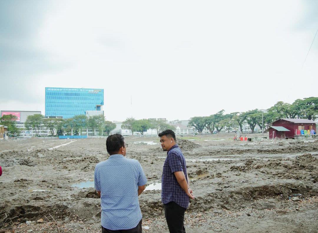 Revitalisasi Tahap Kedua Lapangan Merdeka Medan Dilakukan Mei Ini