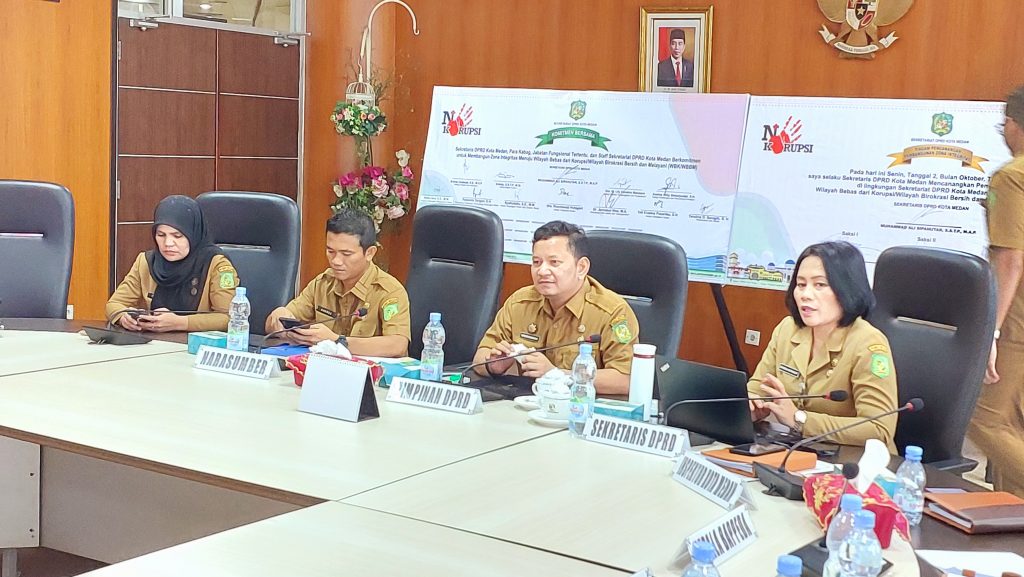 Sekretariat DPRD Medan Sosialisasi Anti Korupsi